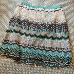 EUC M Missoni Mini Skirt